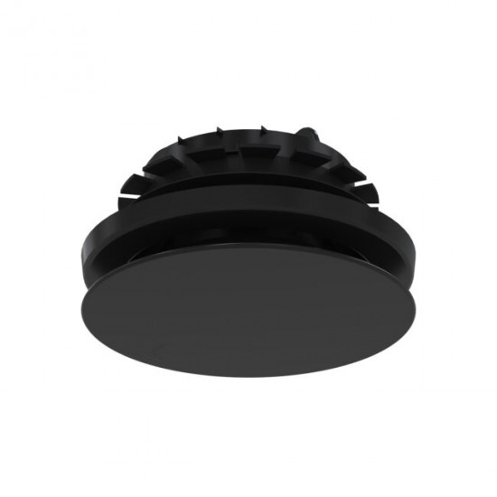 Zehnder ComfoValve Luna S125 black exhaust diffuser