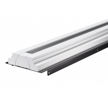 Iebūvējams ģipša difuzors P LINE 1 625x20mm (ar deflektoru un ar Koandas efektu) Iebūvējams ģipša difuzors P LINE 1 625x20mm (ar deflektoru un ar Koandas efektu)