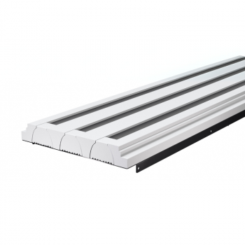 Iebūvējams ģipša difuzors P LINE 3 625x20mm (ar deflektoru un ar Koandas efektu) Iebūvējams ģipša difuzors P LINE 3 625x20mm (ar deflektoru un ar Koandas efektu)