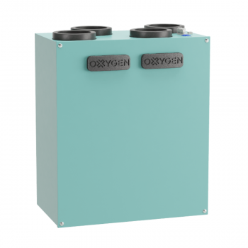 Rekuperators OXYGEN Easy V200 / vertikālais (ar iebūvētu El.priekšildītāju 0.9 kW) Rekuperators OXYGEN Easy V200 / vertikālais (ar iebūvētu El.priekšildītāju 0.9 kW)
