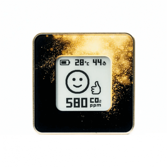 CO2 gaisa kvalitātes sensors - AIRVALENT Gold Glitter