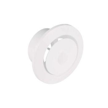 Intake diffuser VAN Ø75mm white Intake diffuser VAN Ø75mm white
