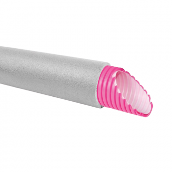 FITT air duct with 6 mm PE insulation: outer Ø 90 mm/ inner Ø 76 mm (25 metres) FITT air duct with 6 mm PE insulation: outer Ø 90 mm/ inner Ø 76 mm (25 metres)