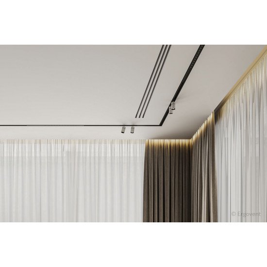 ERGOVENT LINEO PRO-CONDI 150/1000/3 SLOTS 20mm built-in recycled material diffuser with insulation