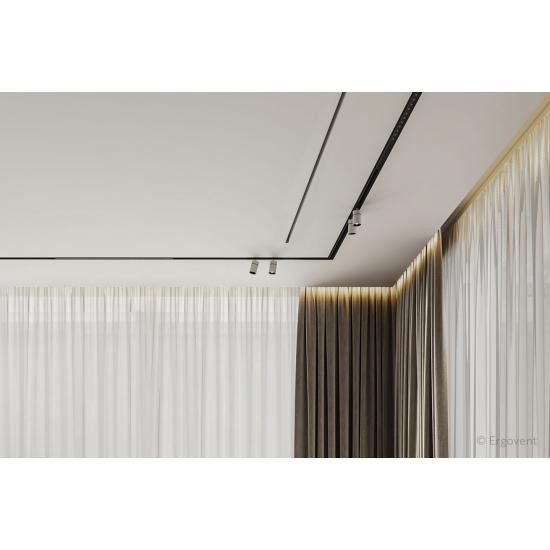 ERGOVENT LINEO PRO-CONDI 125/1050/1 SLOT 20mm built-in recycled material diffuser with insulation