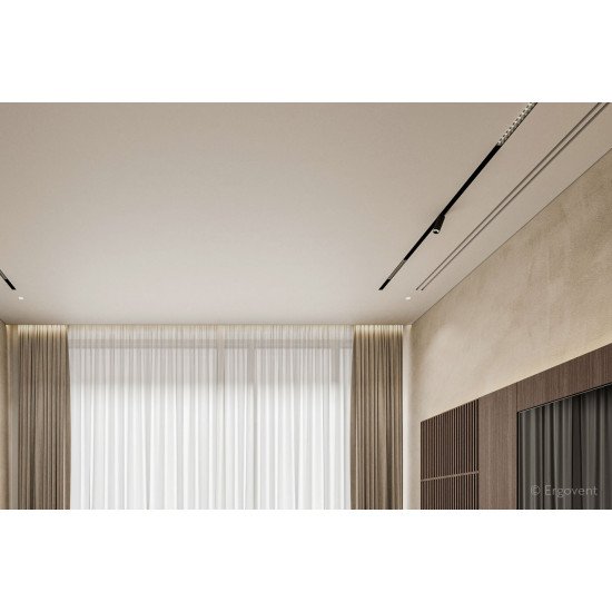 Iebūvējams PVC materiāla difuzors ERGOVENT LINEO PRO-PUZZLE 125/1050/2 SLOT 20mm (AC)