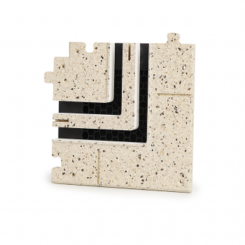 Угловой изгиб для диффузора Ergovent Lineo Pro Puzzle (2 slot x 20 мм / 90 градусов)