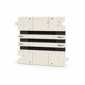 Moulage for Ergovent Lineo Pro Puzzle diffuser (3 slot x 20 mm x 200 mm)