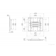 Moulage for Ergovent Lineo Pro Puzzle diffuser (3 slot x 20 mm x 200 mm)