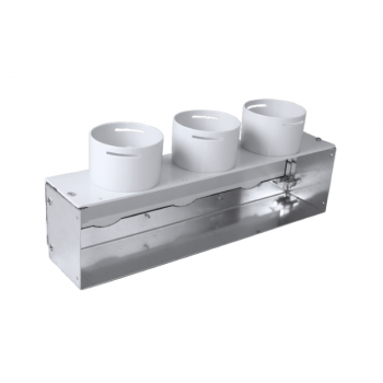 Universālā difuzora kārba FITT VMAD 400x100mm - 3xØ75mm (sānu/ tiešais piesl) Universālā difuzora kārba FITT VMAD 400x100mm - 3xØ75mm (sānu/ tiešais piesl)