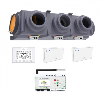 GALAXY PROAIR PACK RF BLUE 3 EOLO / LED mini/ ø150/200 mm