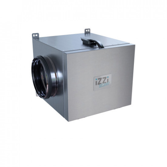 Antismoga izolēta filtra kaste M5/F9 iZZi SF 160 (līdz 250 m3/h) ar filtru komplektu