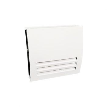 Квадратная наружная решетка ST Ø125 мм: Белый (RAL 9016) виброса 