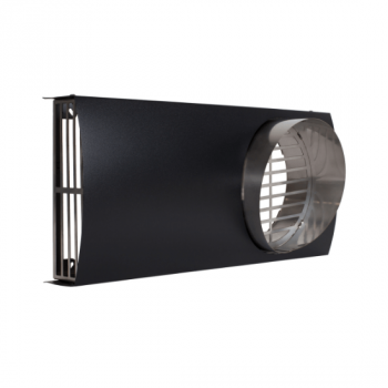 Комбинированная наружная решетка STDP Ø200 мм / Черный (RAL: 9005) Комбинированная наружная решетка STDP Ø200 мм / Черный (RAL: 9005)