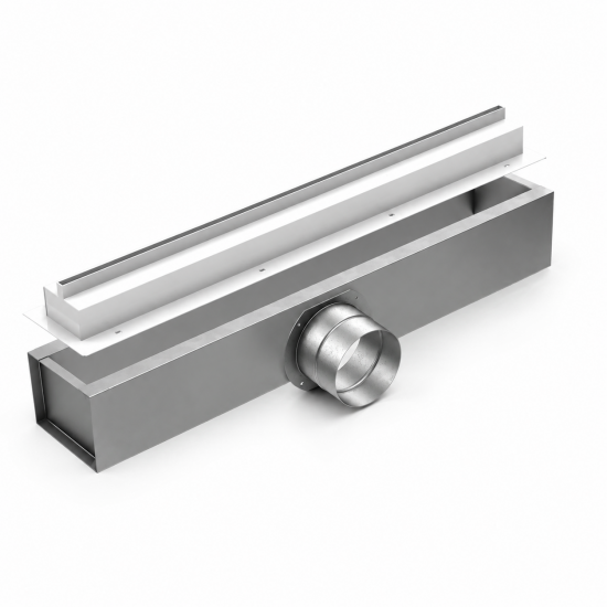 Iebūvējams lineārais Slot difuzors DPG6 / 1xØ90 mm