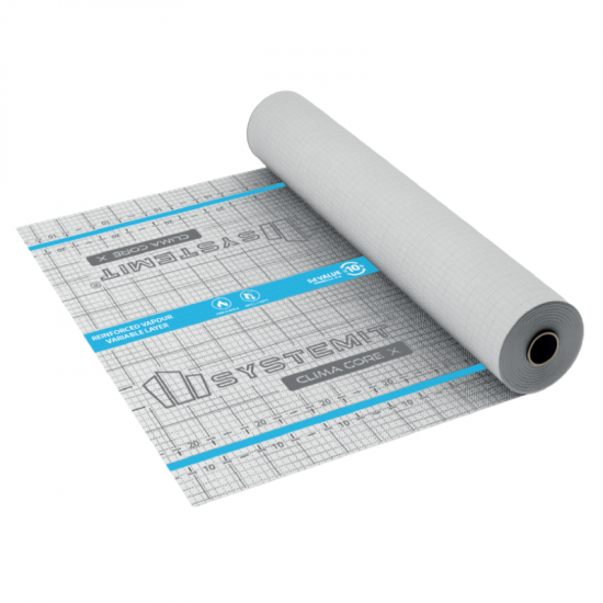Vapor barrier membrane SYSTEMIT Clima CORE X 75m2 (1,5mx50m) Vapor barrier membrane SYSTEMIT Clima CORE X 75m2 (1,5mx50m)