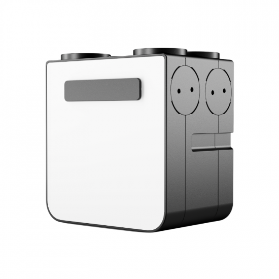 Recuperator Xhouse 500 vertical cross-flow enthalpy