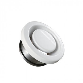 Exhaust diffuser DEC DVSER with mounting frame Ø100 mm Exhaust diffuser DEC DVSER with mounting frame Ø100 mm