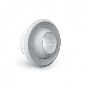 Long flow supply diffuser KHA Ø100 mm Long flow supply diffuser KHA Ø100 mm