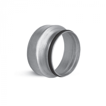 Diametra pāreja ar gumijas blīvi (cinkots): Ø160/123 mm Diametra pāreja ar gumijas blīvi (cinkots): Ø160/123 mm