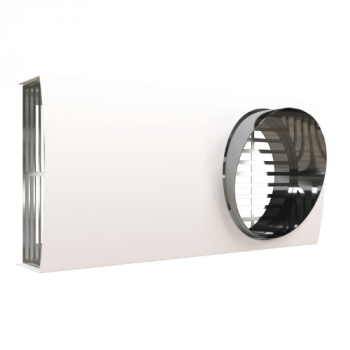 Комбинированная наружная решетка STDB Ø125 - Ø160 мм / Белый (RAL: 9016) Комбинированная наружная решетка STDB Ø125 - Ø160 мм / Белый (RAL: 9016)