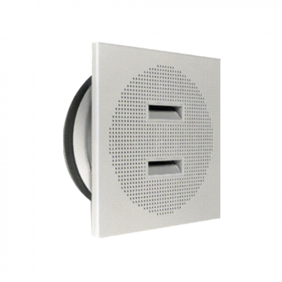 Pieplūdes / Tālās plūsmas kantains difuzors BKZ-R Ø125 mm Strulik